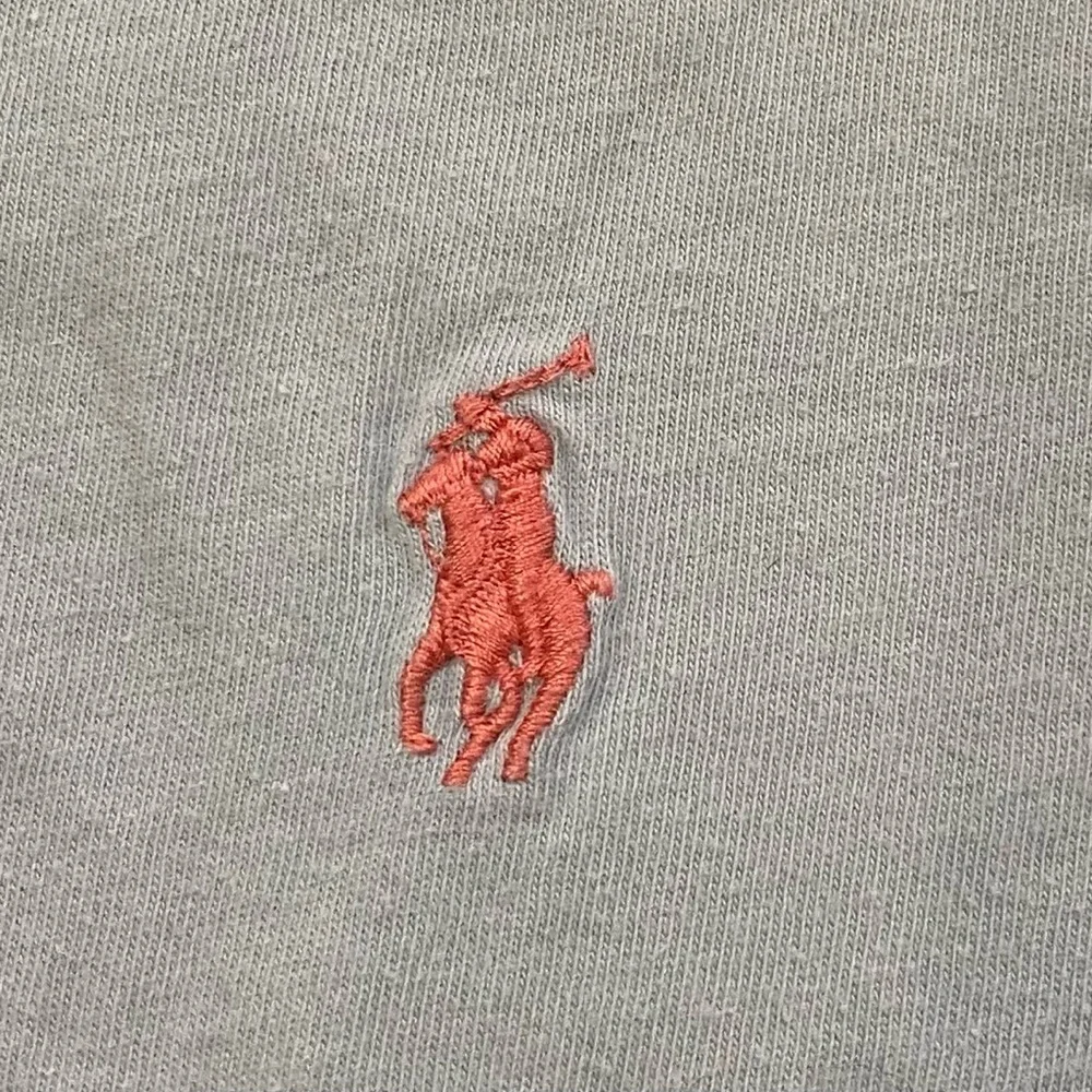 Polo by Ralph Lauren Men’s Medium Soft Blue  100% Cotton V-Neck Short Sleeve Tee